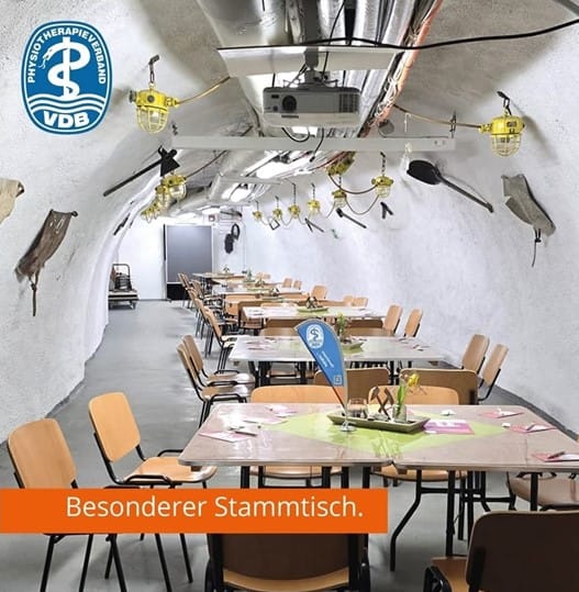 Treffen im Bergwerk